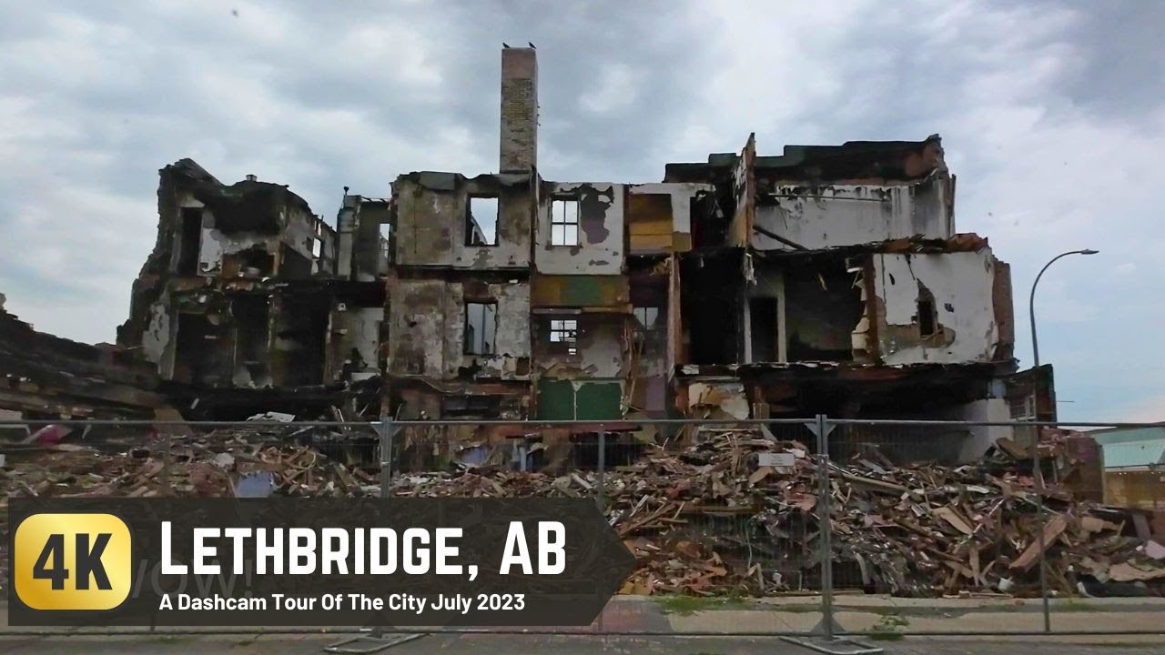 Lethbridge, AB Driving Tour [4K]