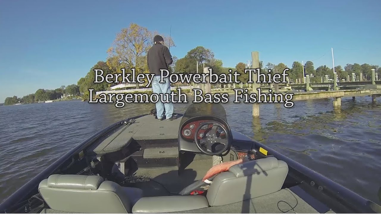 Berkley Powerbait Thief Largemouth Bass Fishing