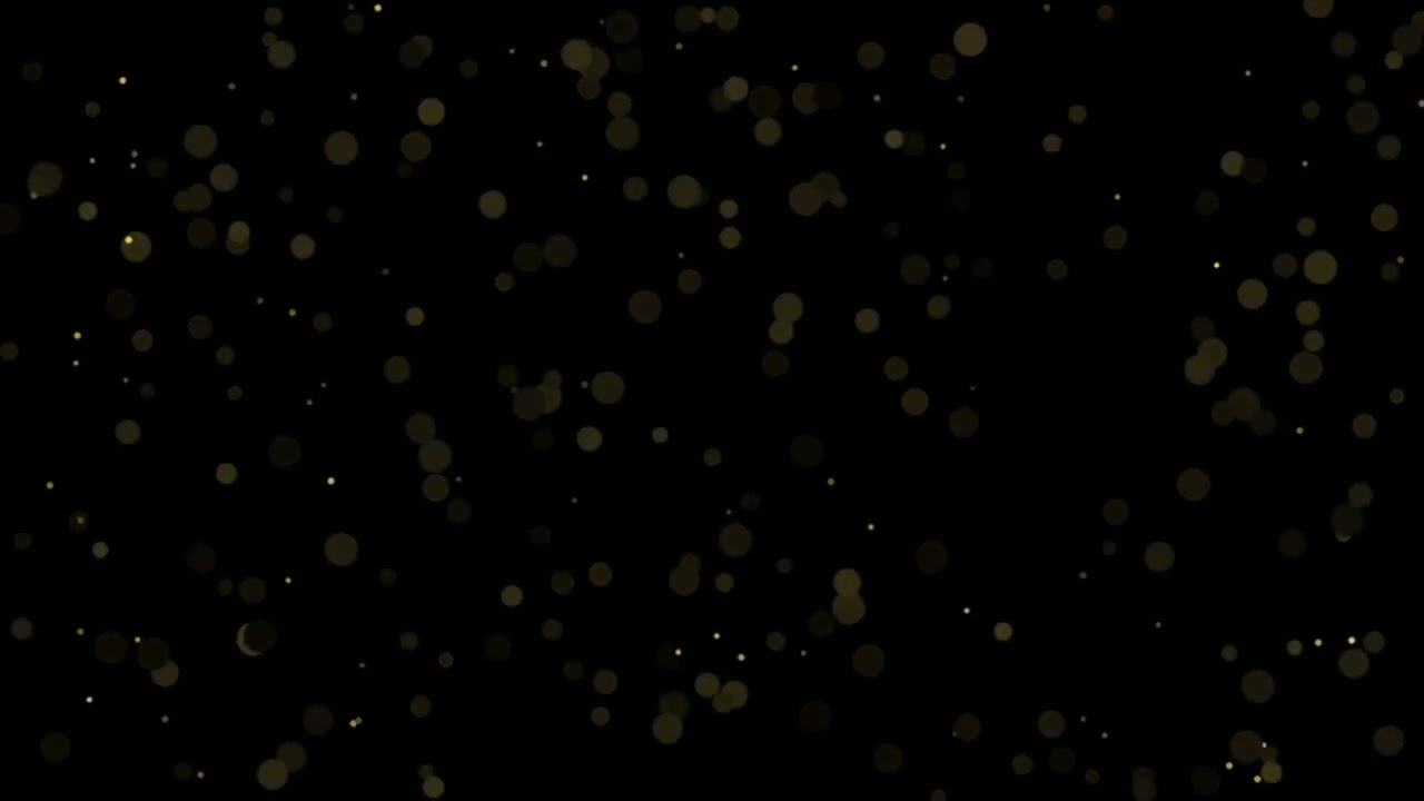 Golden Dust Particles | 30 Minutes 4K Relaxation