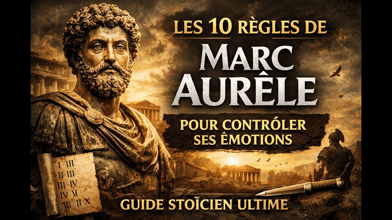 LES 10 RÈGLES DE MARC AURÈLE POUR CONTRÔLER SES ÉMOTIONS (GUIDE STOÏCIEN ULTIME)