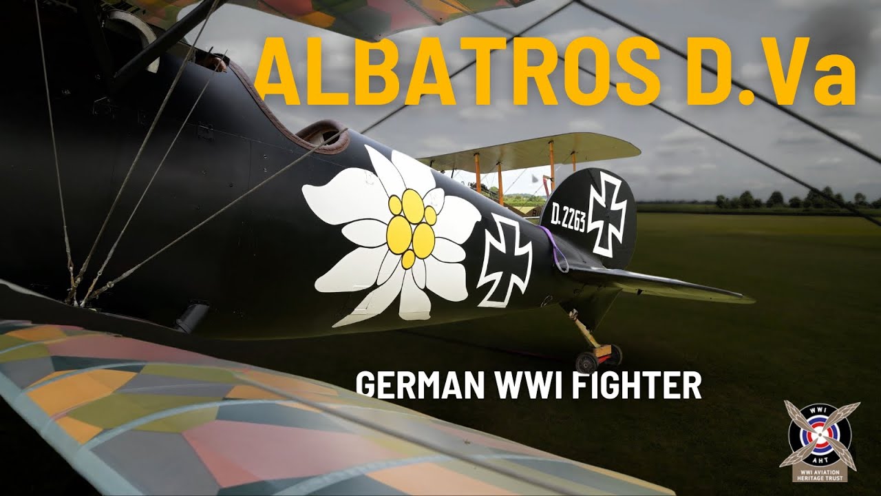 Взгляд изнутри на немецкий фронтовой истребитель 1917 года: Albatros D.Va