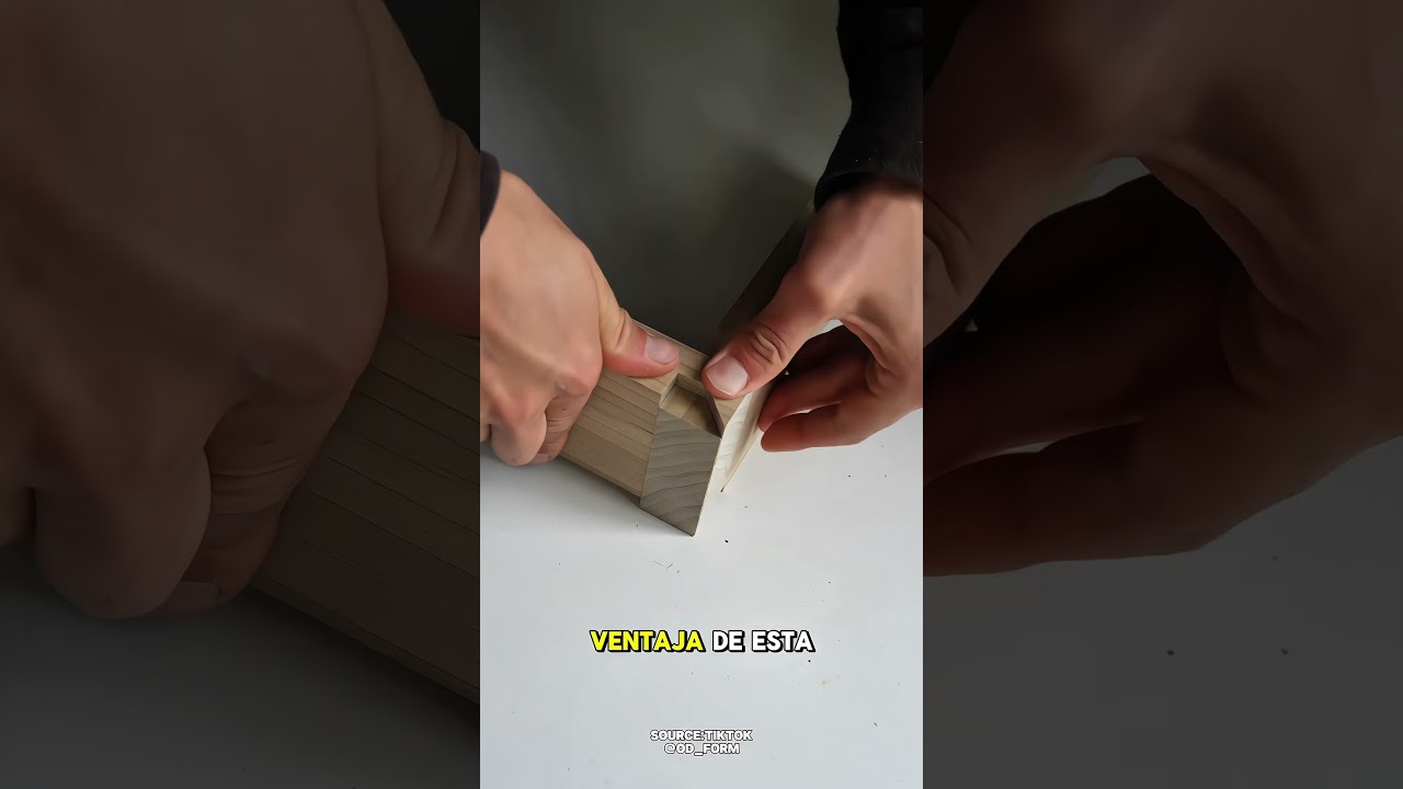 T&eacute;cnica antigua japonesa para unir madera sin clavos😲