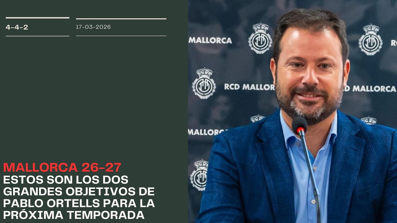 Mallorca 26-27: estos son los dos fichajes que quiere Pablo Ortells para la próxima temporada