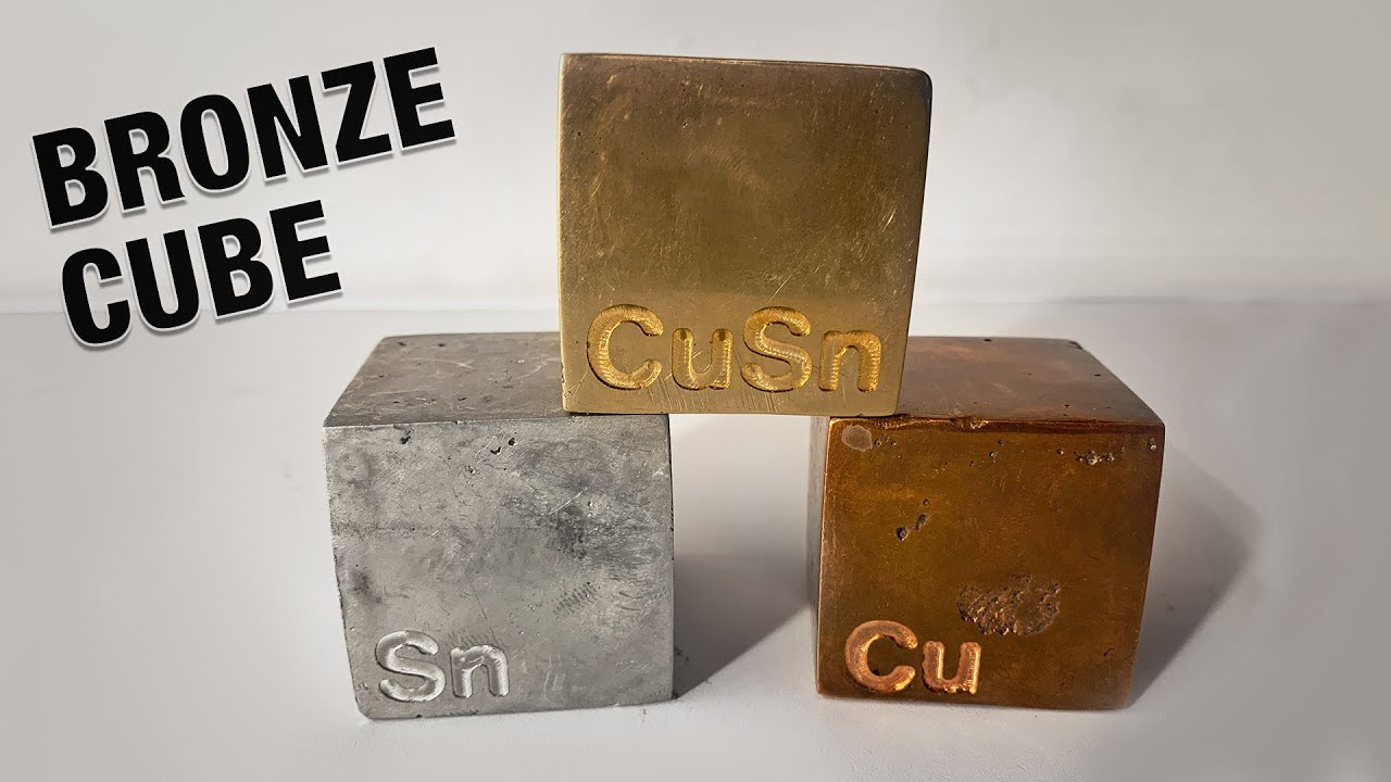 Casting Tin Bronze - Element Cube Collection
