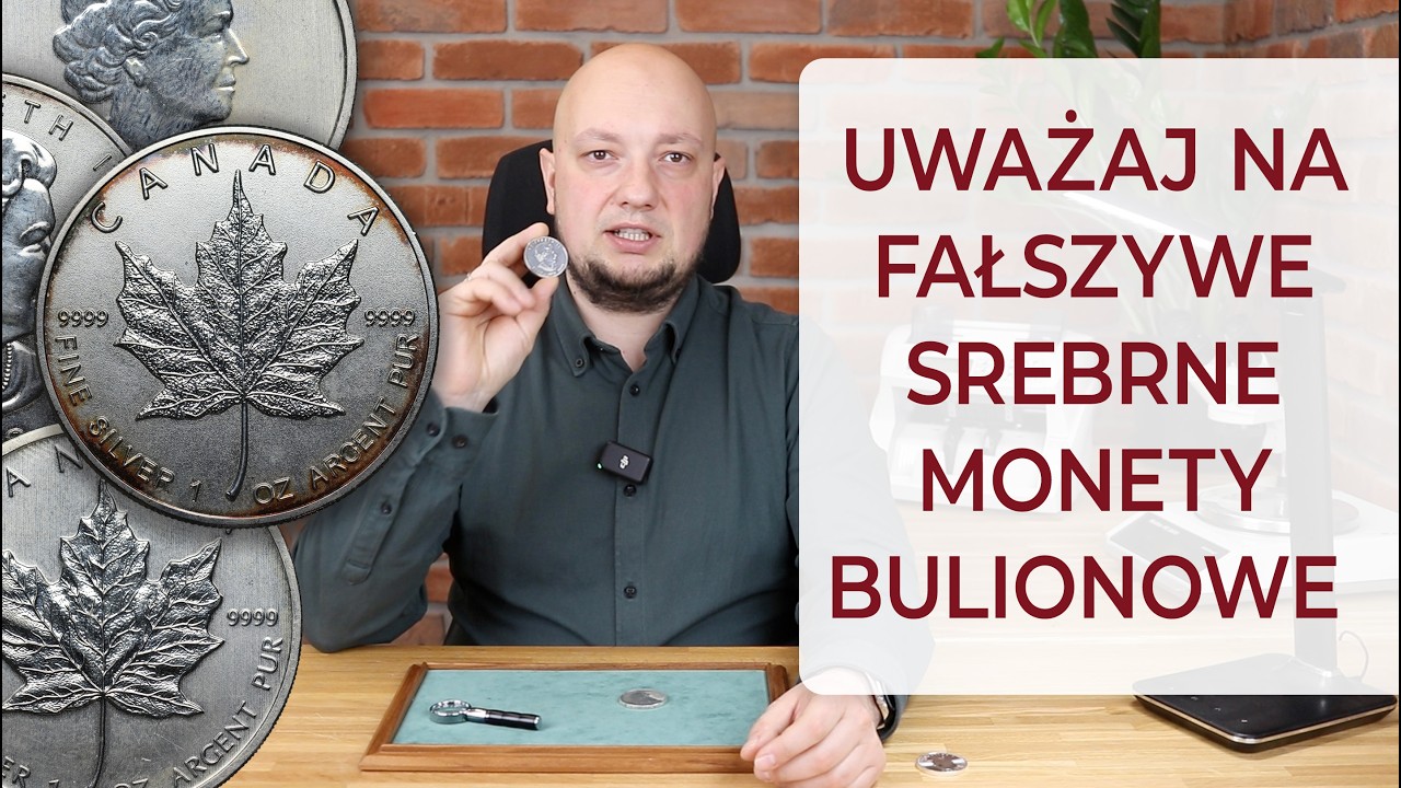 Nawet srebrne monety z kanonu mogą być fałszywe! Cena srebra zachęca fałszerzy do działania!