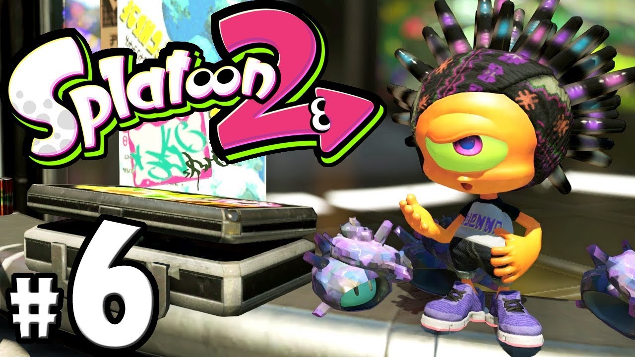 Splatoon 2 - Aerospray MG - Murch’s Gear Scrubbing - Nintendo Switch Gameplay Walkthrough PART 6