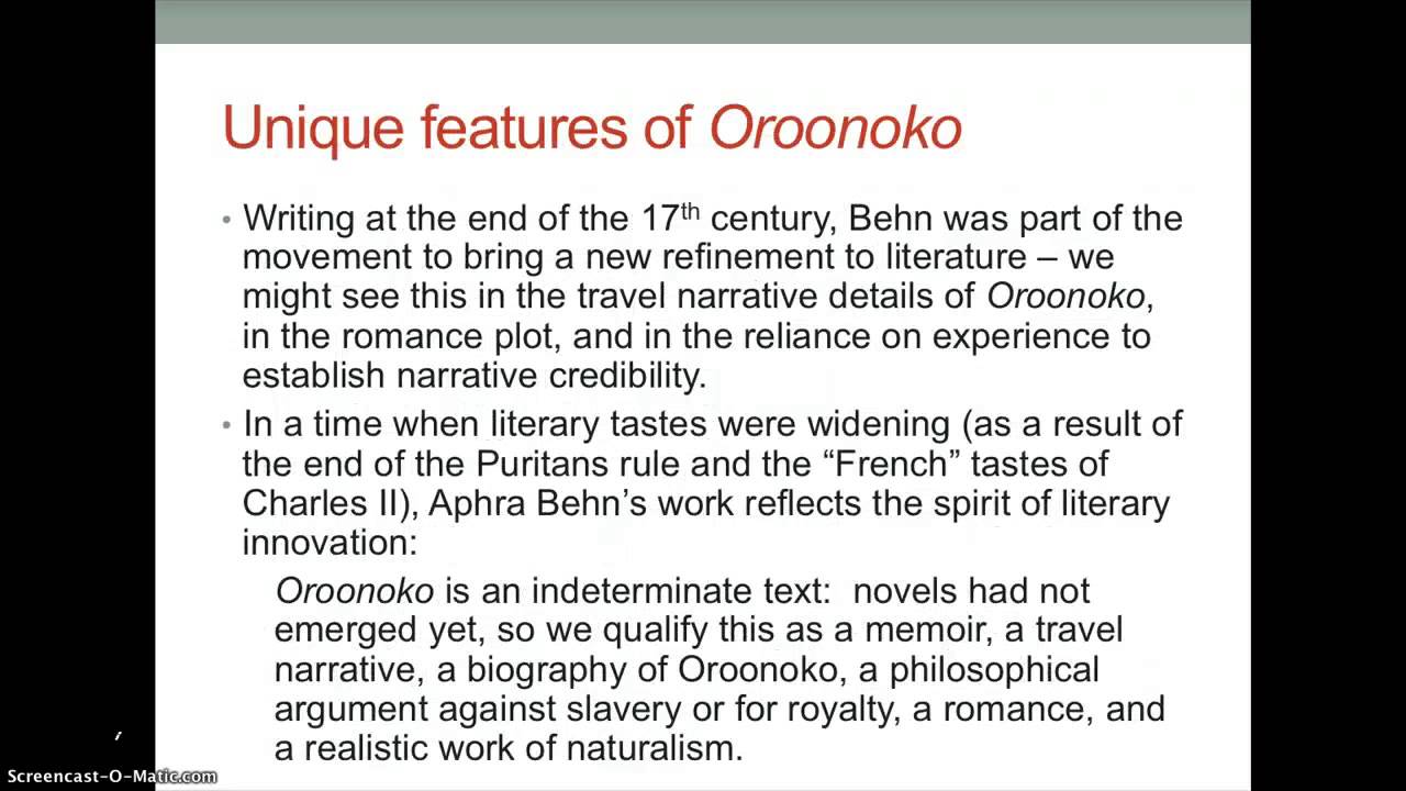 Aphra Behn and the Restoration