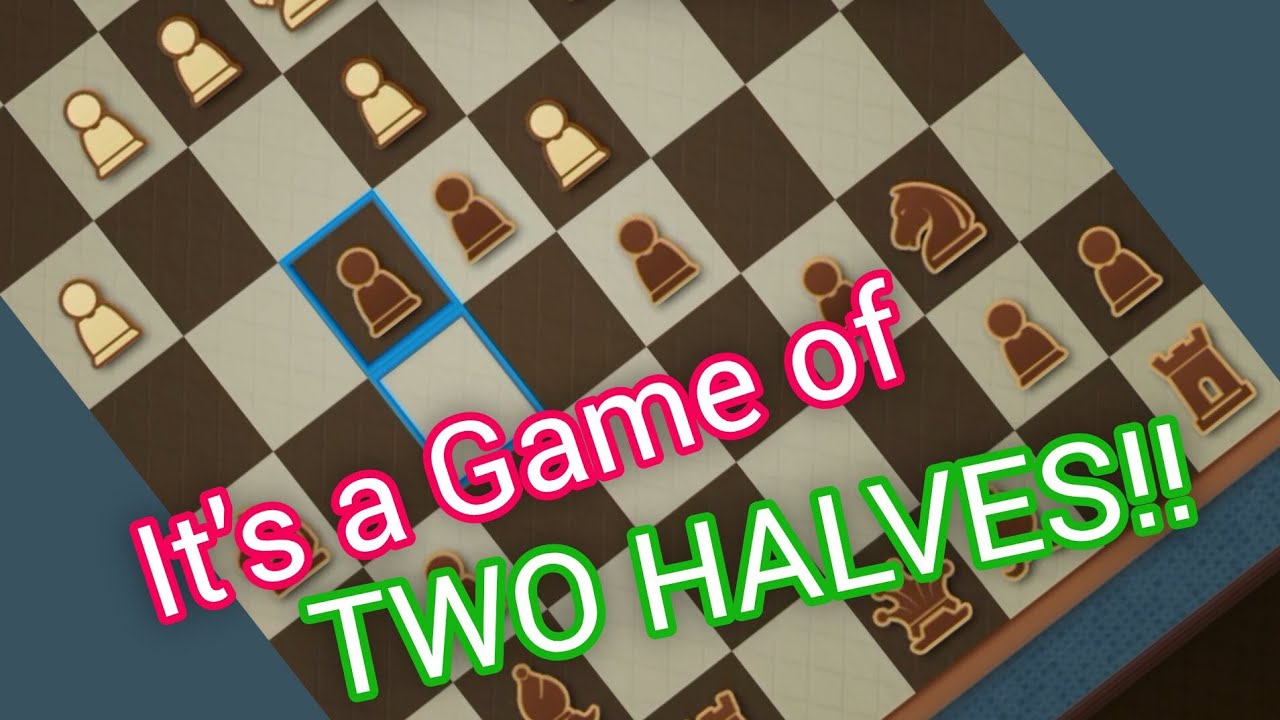 The Diagonal Divide - an unusual CHESS board!!
