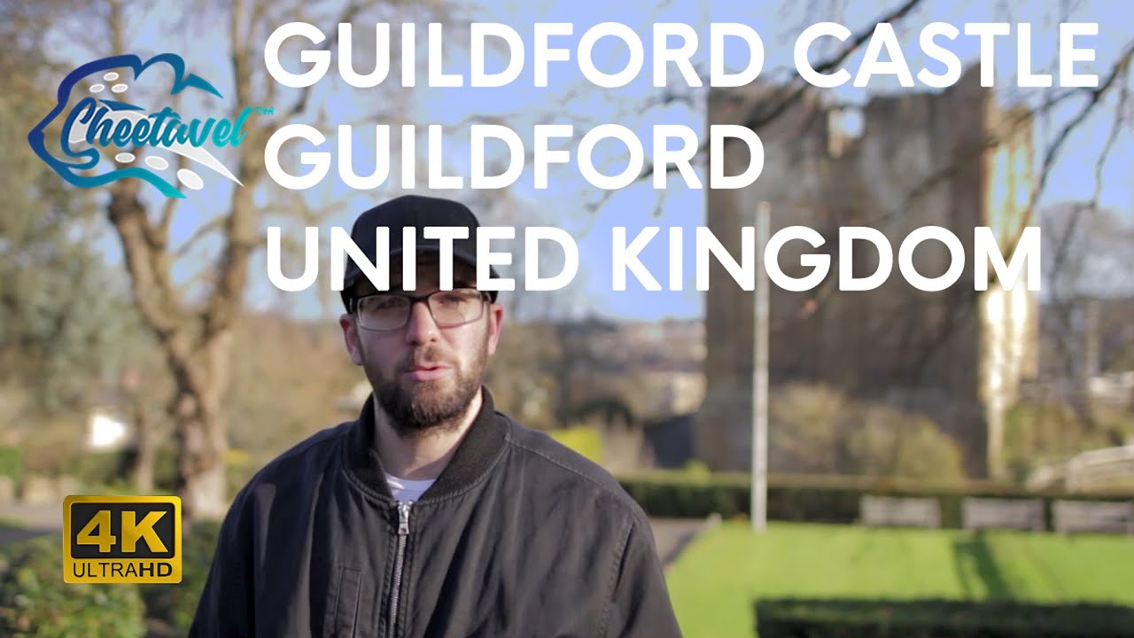 [4K] Travel to United Kingdom and Explore Guildford Castle with Ferenc as Your Tour Guide 🇬🇧