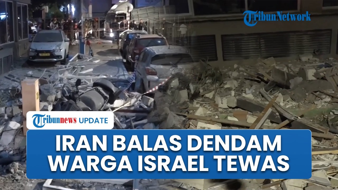 Nyawa Balas Nyawa! Iran Gempur Ramat Gan hingga Hancur Lebur, Warga Israel Tewas Usai Larijani Gugur
