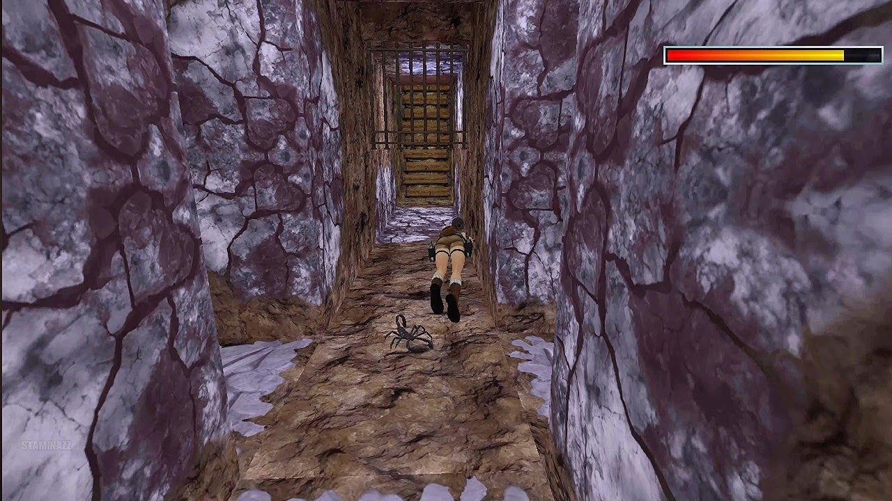 Maze in Khufu's Queens Pyramids - Tomb Raider IV Remastered