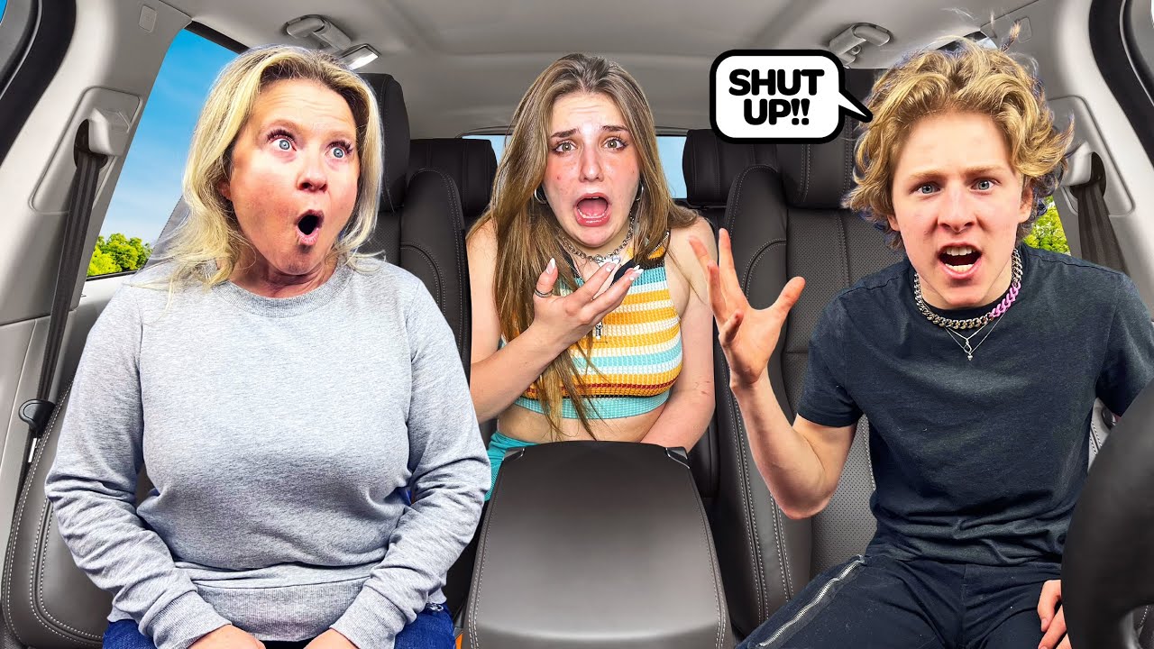 TELLING MY MOM SHUT UP IN FRONT OF MY FRIENDS | Lev Cameron