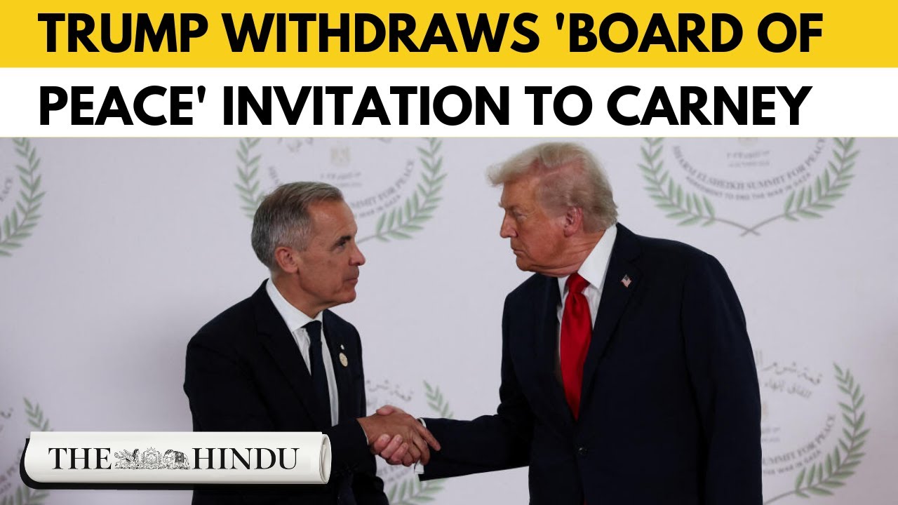 Trump–Carney tensions escalate following Davos remarks