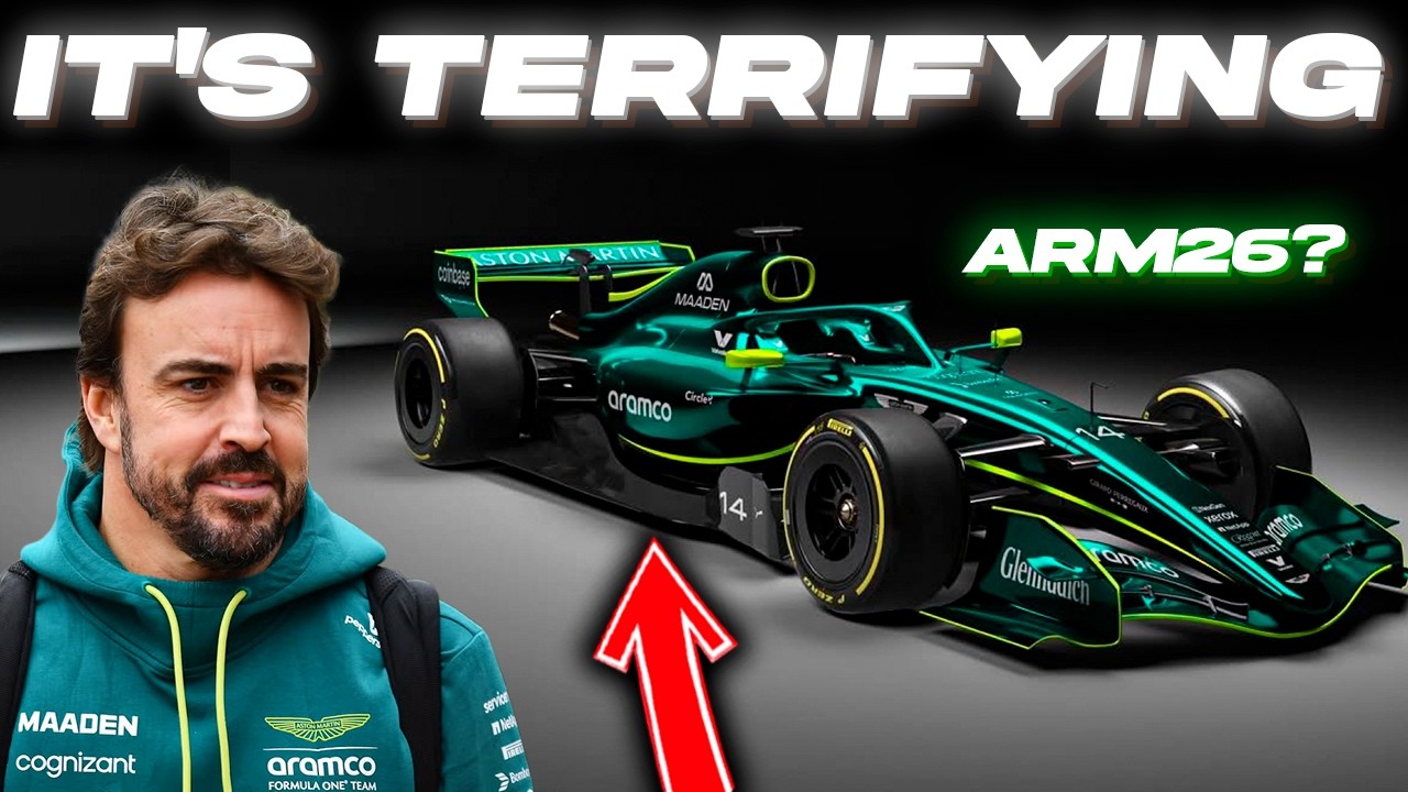Fernando Alonso's new Aston Martin AMR 26 is scary