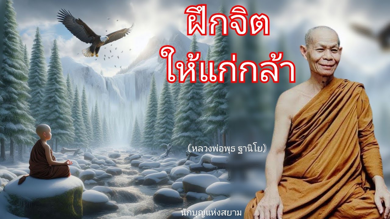 ฝึกจิตให้แก่กล้า โดยหลวงพ่อพุธ ฐานิโย ธรรมะฟังสบาย คลายทุกข์ ธรรมะพระอรหันต์ ไม่มีโฆษณาแทรก