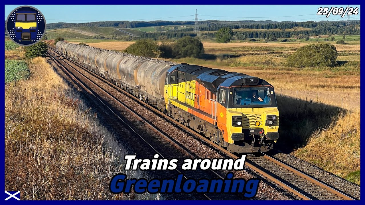 Trains around Greenloaning | 25/09/24
