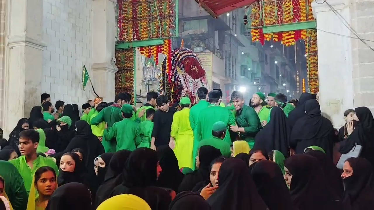 Rajasthan Ajmer tajiya e Mubarak Hussain