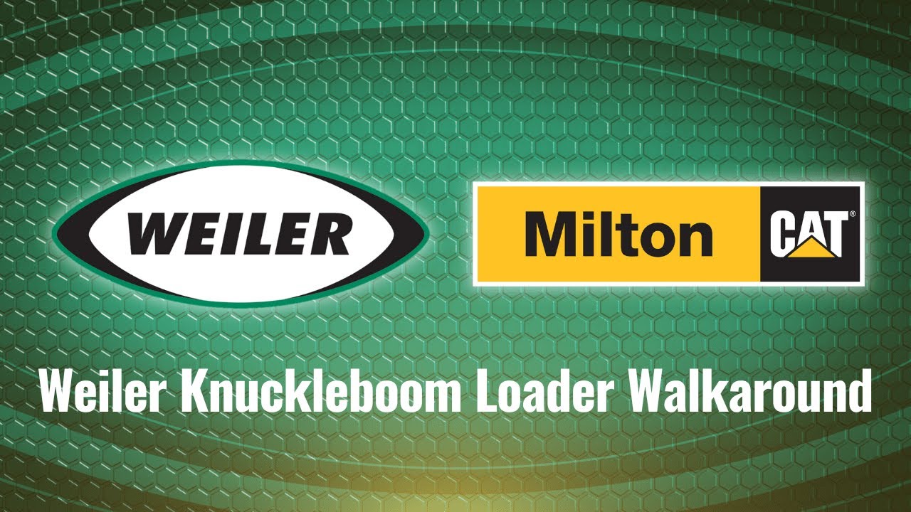 Weiler Forestry Knuckleboom Loader Walkaround