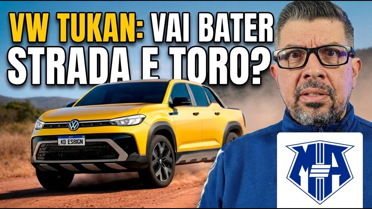 VW TUKAN: O PESADELO DA FIAT TORO TEM NOME! A GUERRA COMEÇOU! 🔥 📱