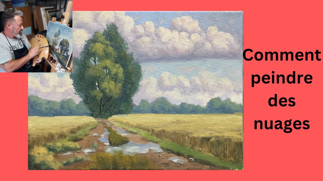 Comment peindre des nuages avec Boris Huguenel!