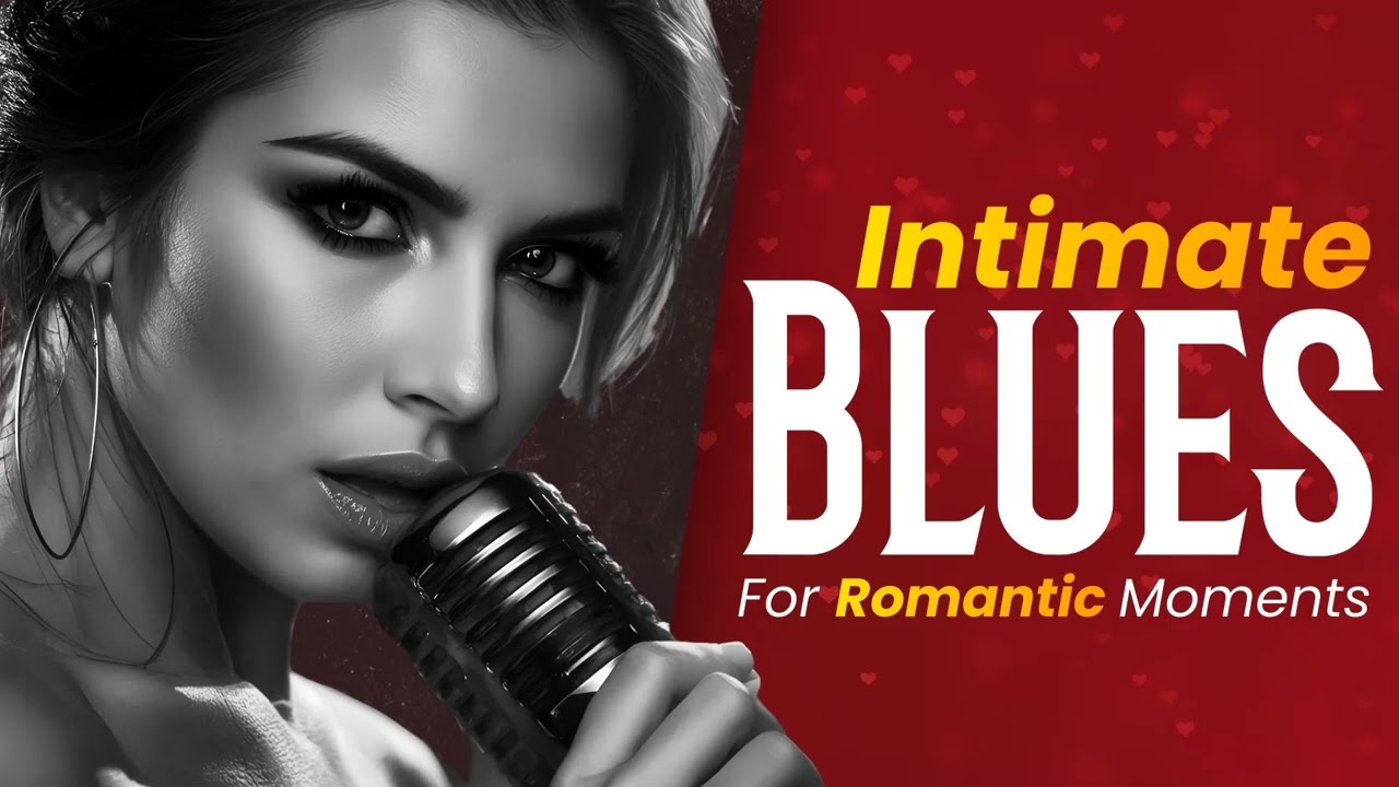 Slow Romantic Blues for Lovers’ Secrets – Intimate Guitar