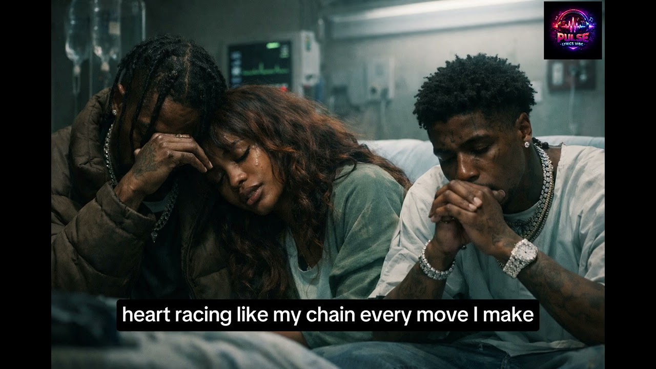 Travis Scott ft. SZA & NBA YoungBoy - Lost in the Flames(Music Lyrics Video)