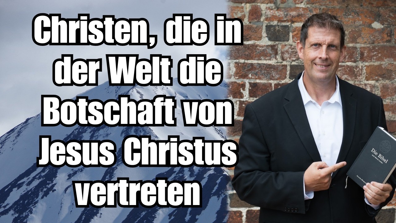 Pastor Olaf Latzel – Christen, die in der Welt die Botschaft von Jesus Christus vertreten