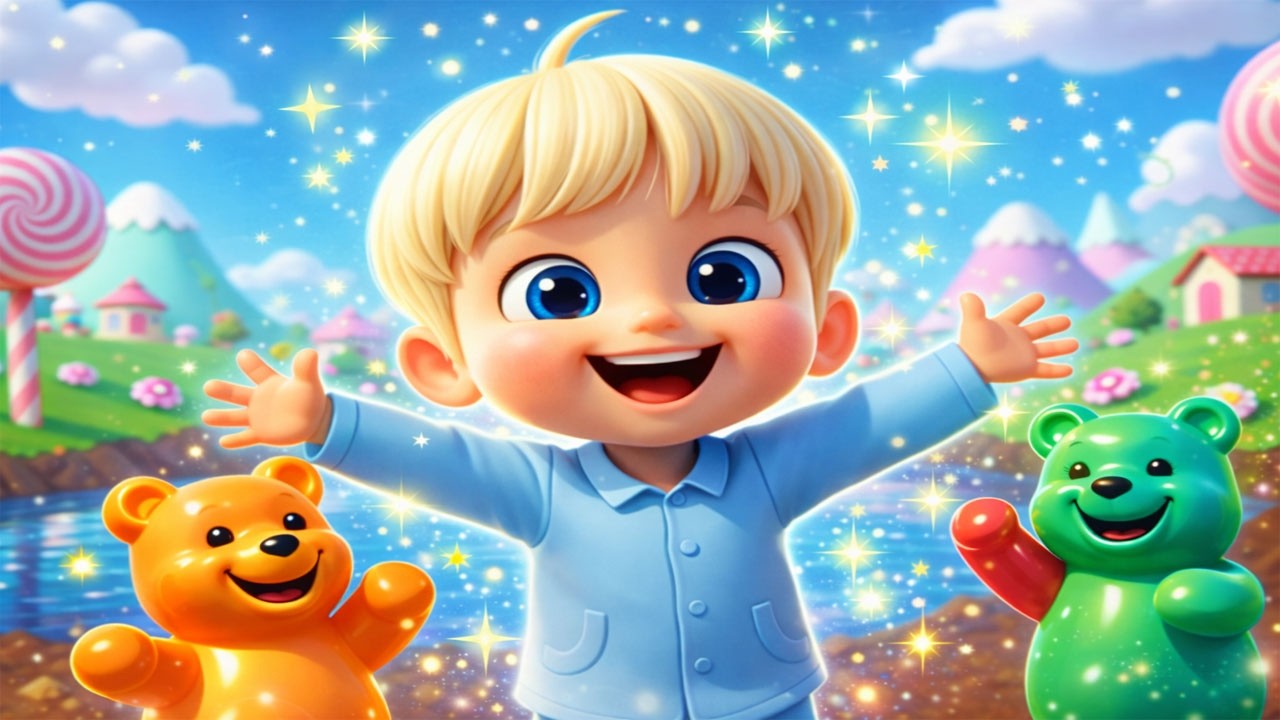 Candy World Adventure 🍭 Nursery Rhyme & Kids Song | ColorBoom Kids 🌈
