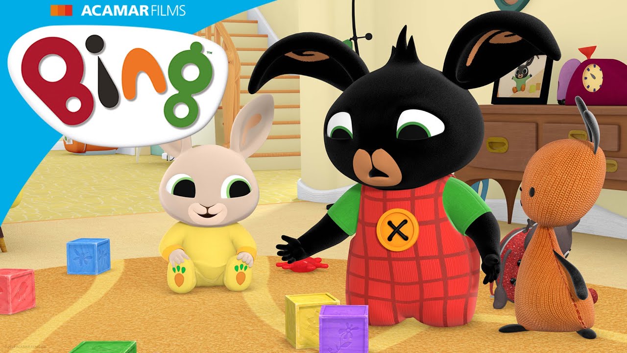 ¡Bing, Coco y Charlie juegan con los bloques charcoíris! | Bing Español Latino