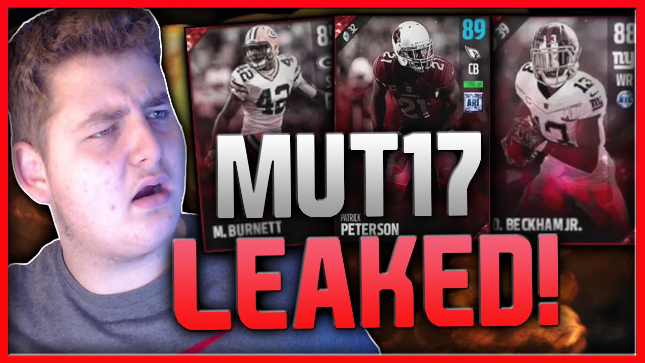 MADDEN 17 ULTIMATE TEAM LEAKS! | MAIN MENU, NEW CARDS AND LEGENDS!