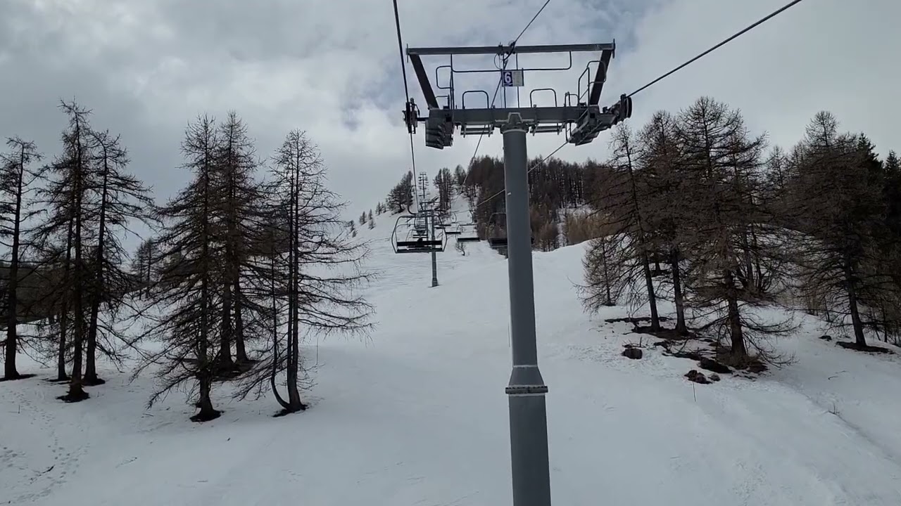 [TSF4] Télésiège des Ubaguets | Val d'Allos - La Foux