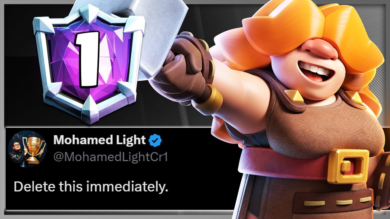 The best player in clash royale says: “delete this deck immediately”