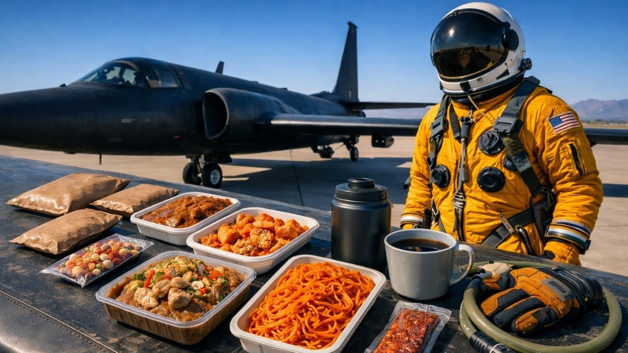 How U-2 Dragon Lady Pilots Get FOOD on 12-Hour Missions