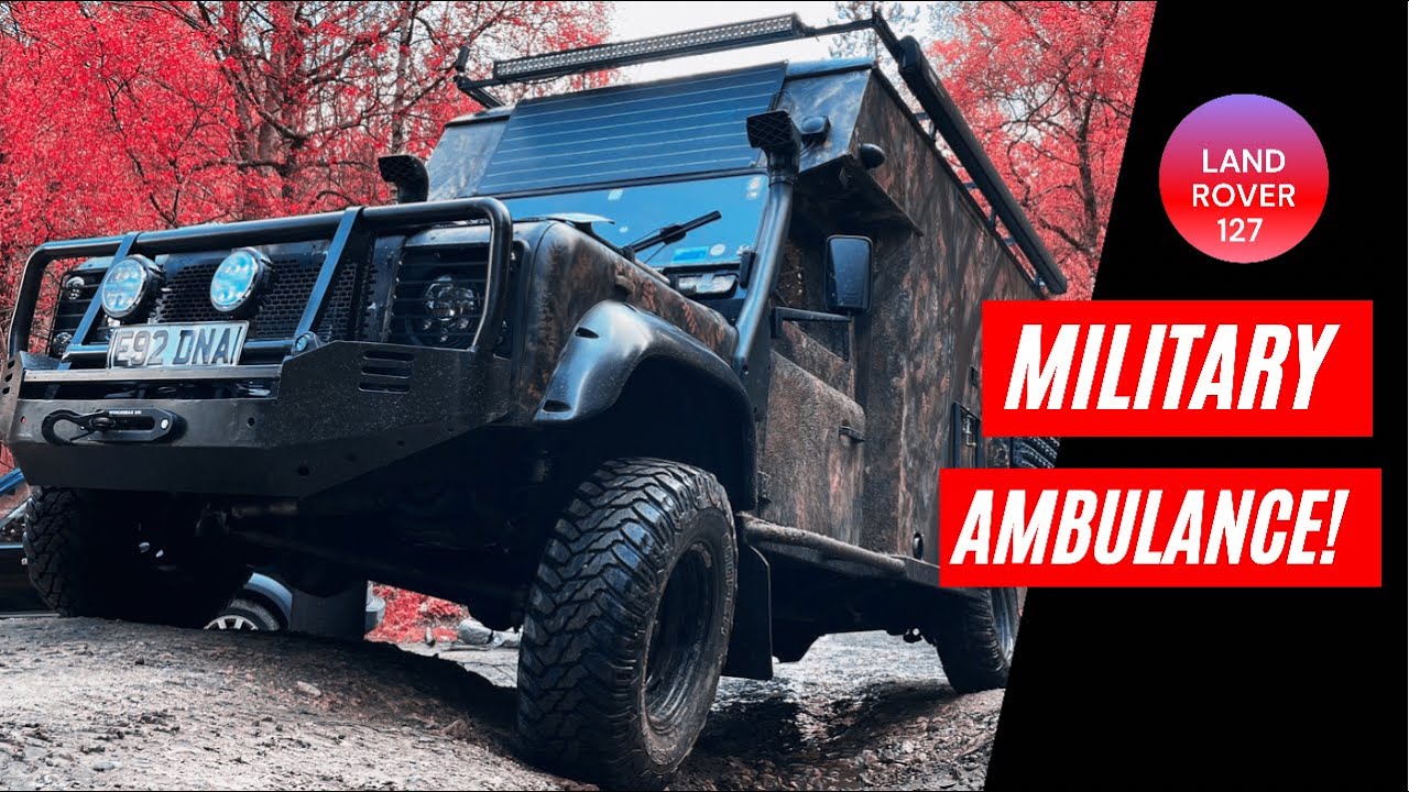 Land Rover ambulance. Best bug out vehicle