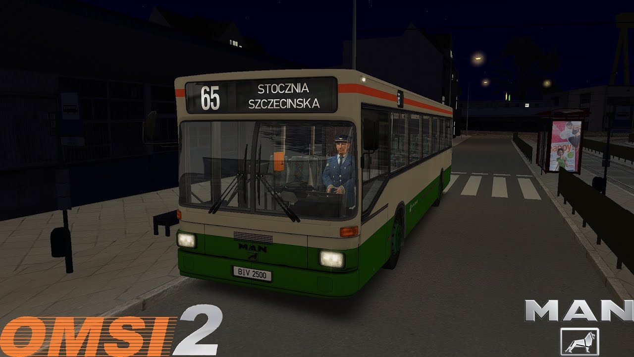 Omsi 2 - Fikcyjny Szczecin - Line 65 - MAN SL 202