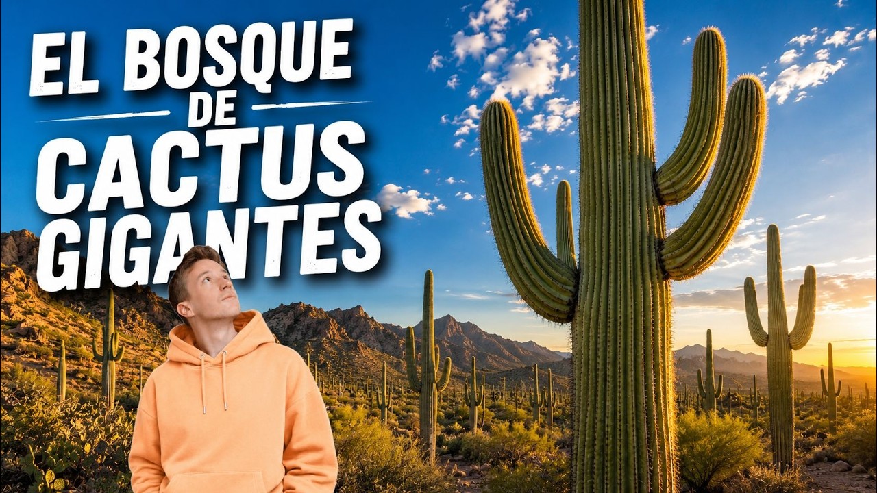 🌵 MILLONES de cactus GIGANTES | Parque Nacional Saguaro, Arizona 🇺🇸