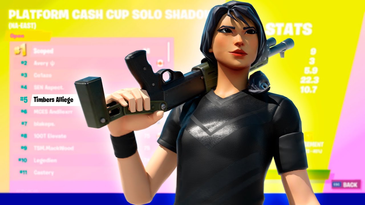 This Is How I Placed 5th In The Fortnite Cash Cup ($900) | Alliege