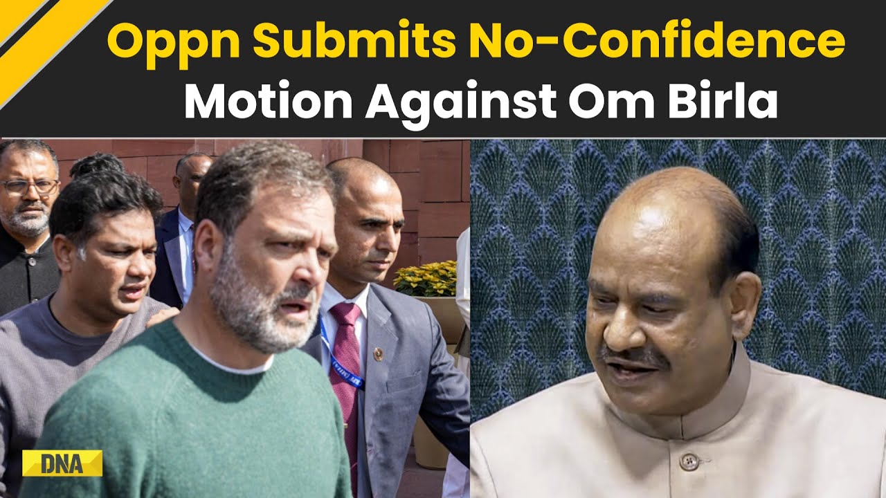 Congress submits no-confidence motion against Lok Sabha Speaker Om Birla