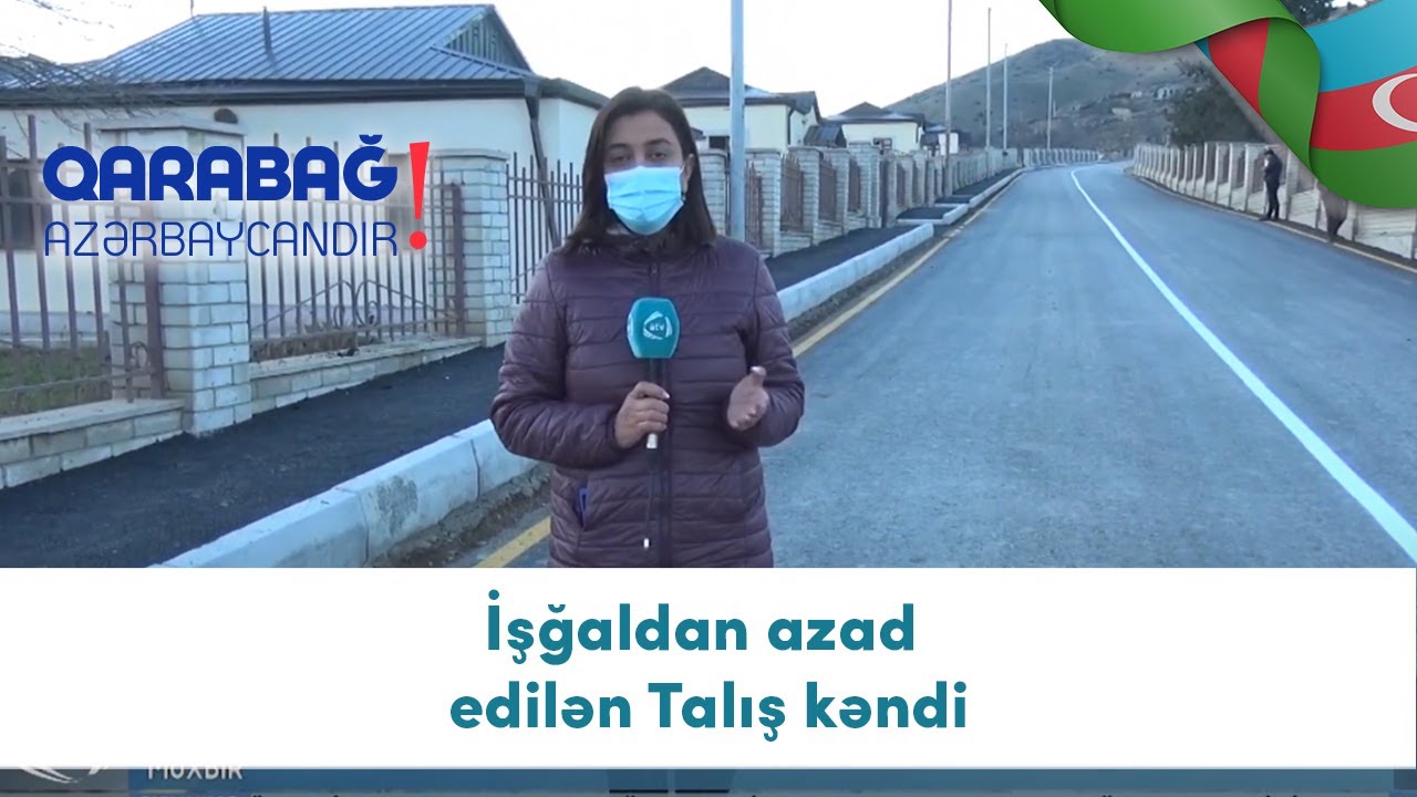 İşğaldan azad edilən Talış kəndi (28.12.2020)