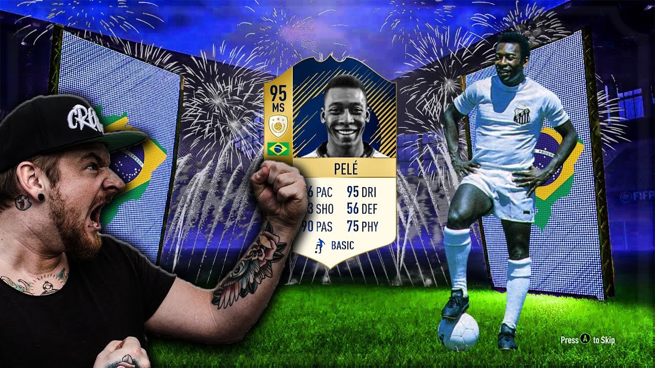WIR HABEN 95 ICON PELE im PACK !! 😱😱  Crew TOTY Pack Opening 😱 FIFA 18