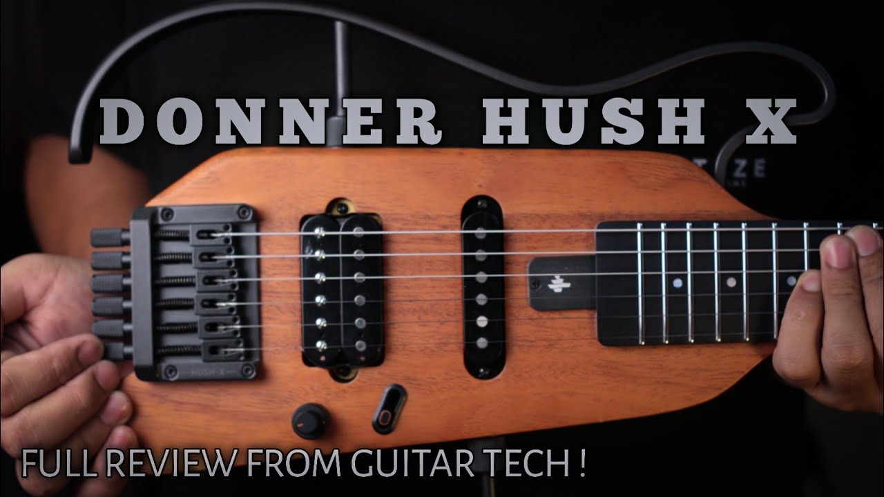 Review Donner hush X | from Guitar tech #brohends