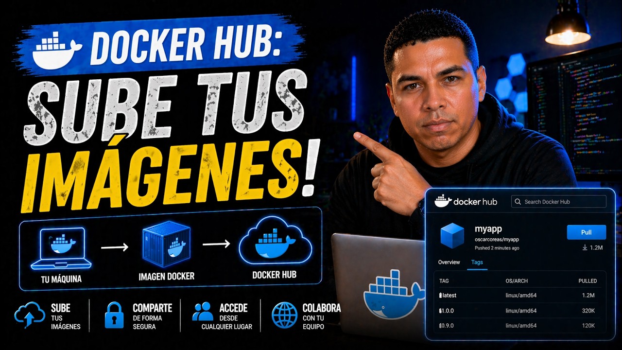 Docker Hub: Sube tus imágenes!
