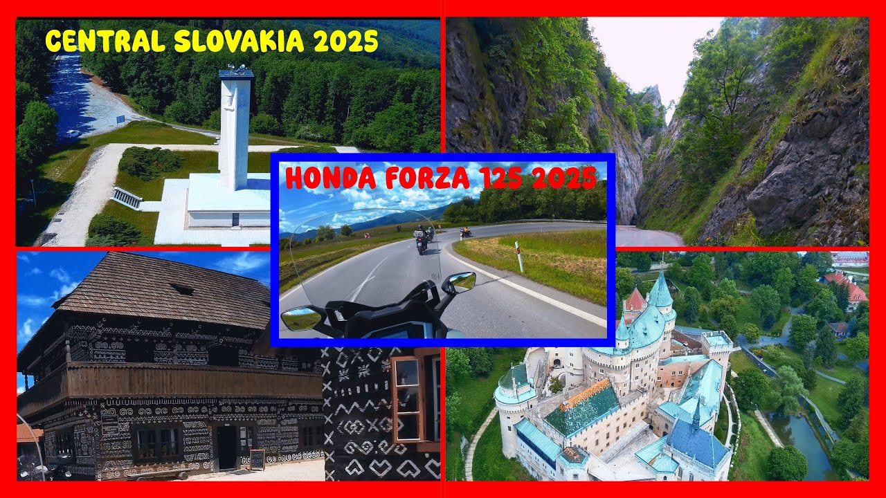 I Rode the 2025 Honda Forza 125 to Slovakia’s HIDDEN Gems! 😱 You Won’t Believe ! 🔥
