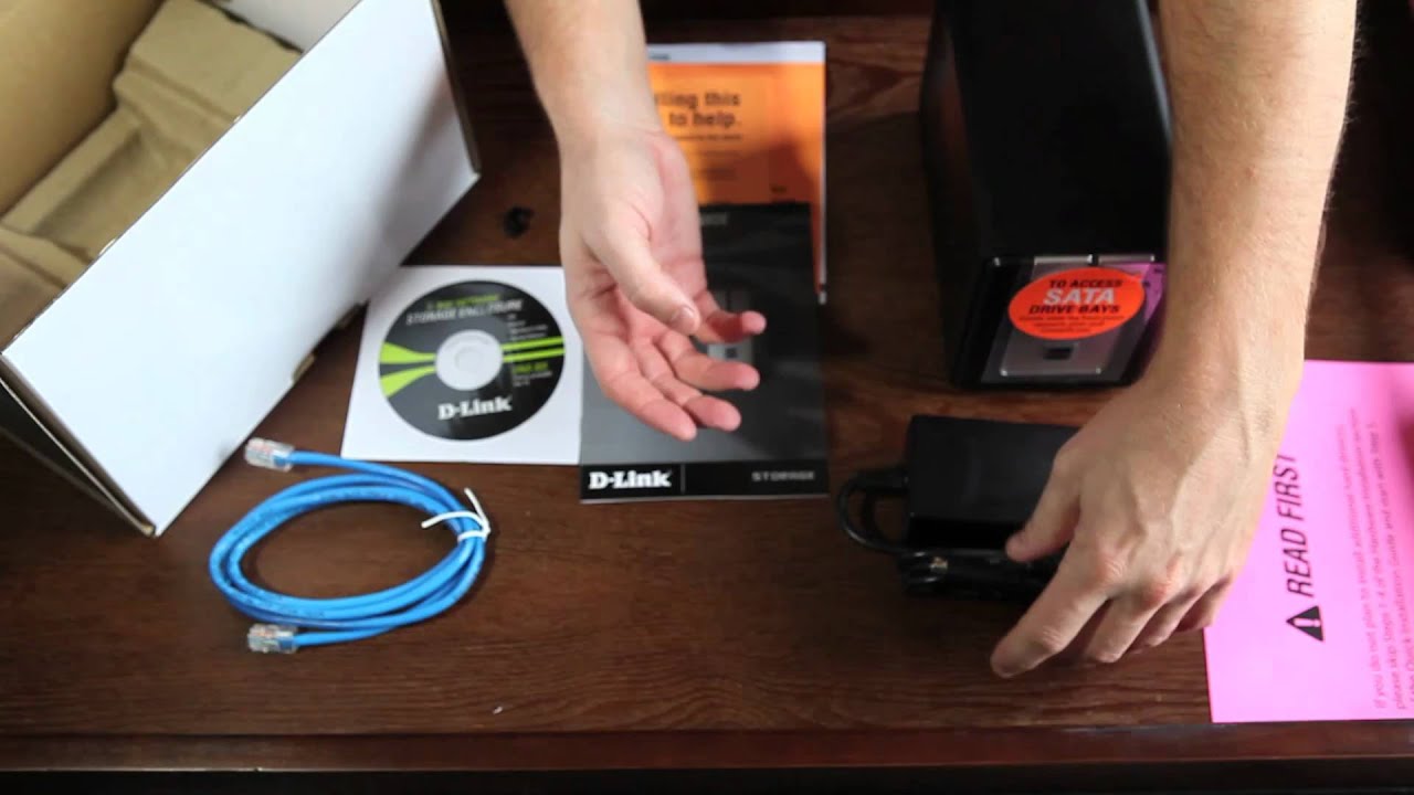 Getting Started: DNS-323 Network Storage