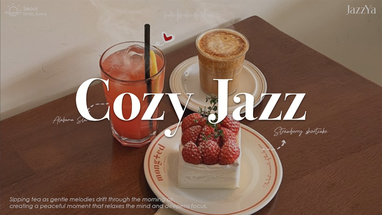 Playlist | 따뜻한 카페에서 커피와 함께 듣는 재즈 ☕️❣️ | 하루를 산뜻하게 채워주는 싱그러운 봄 재즈 🌸 | 작업, 업무, 공부 | Relaxing Jazz Music