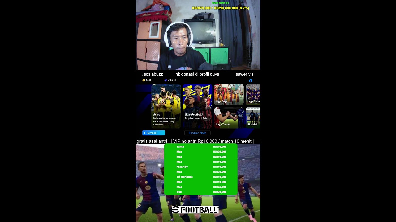 kasih lawan yang keras KONAMI