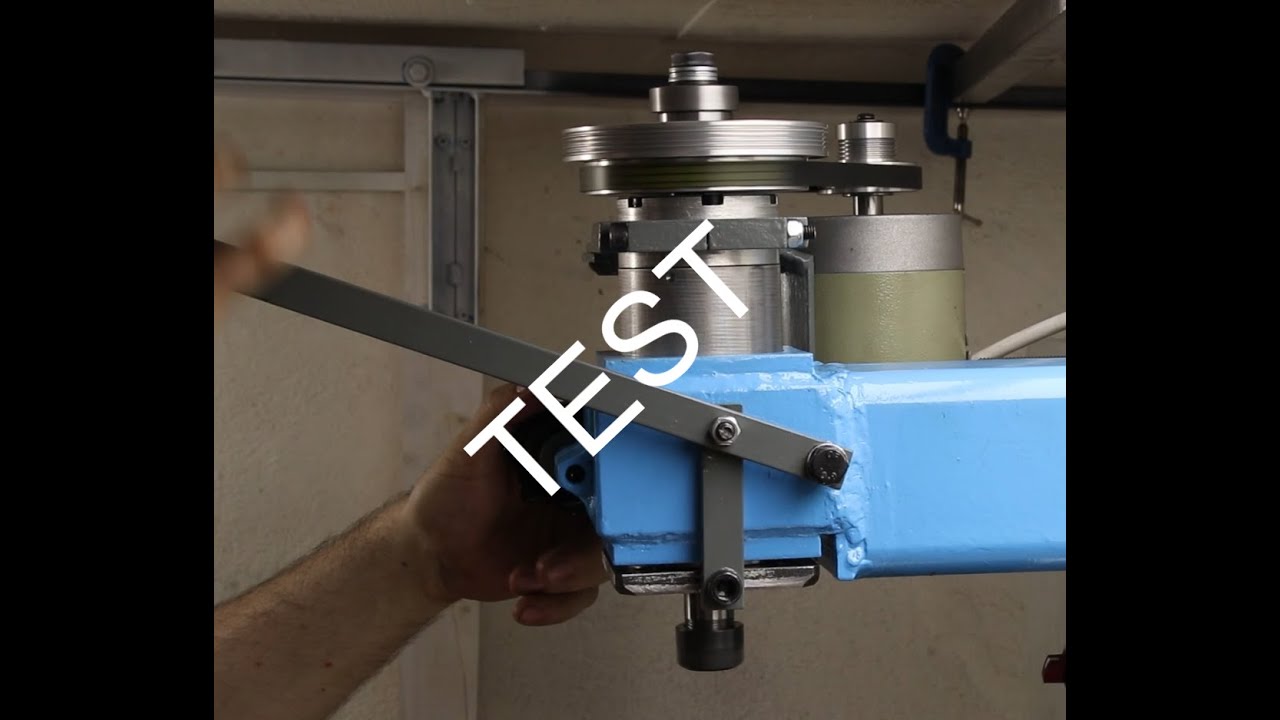 DIY milling machine new quill testing