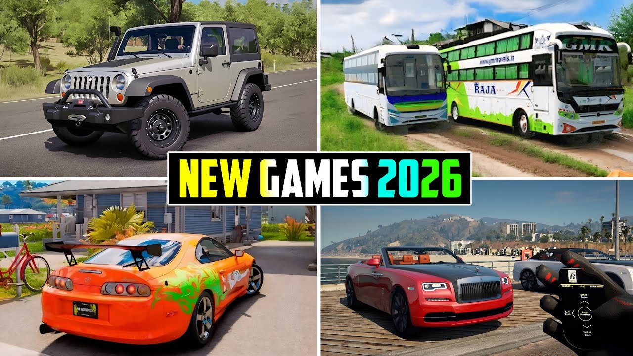 TOP 5 NEW GAMES FOR ANDROID 2026! BEST ANDROID GAMES 2026 / NEW GAME 2026