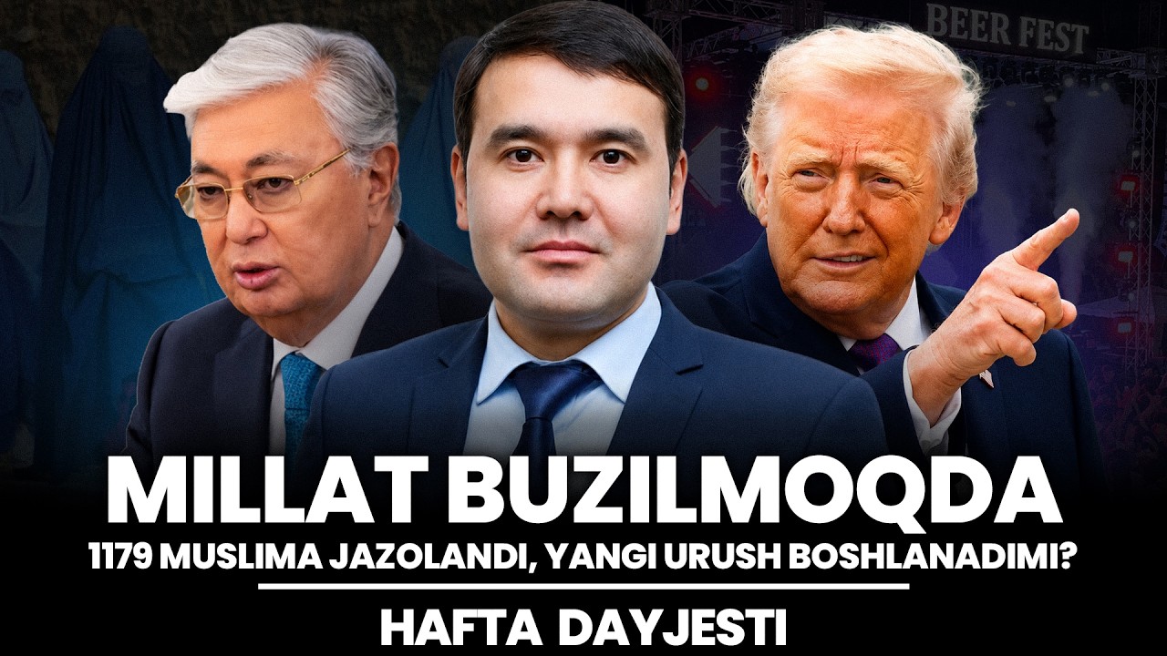 Millat buzilmoqda, 1179 muslima jazolandi, Yangi urush boshlanadimi? | Hafta dayjesti