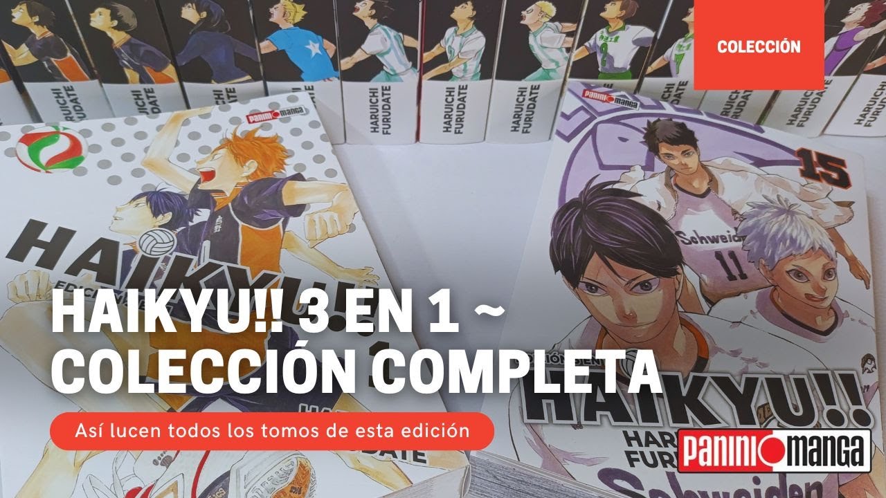 HAIKYU!! ~ COLECCIÓN COMPLETA - Revisión Panini Manga México | Kurabu
